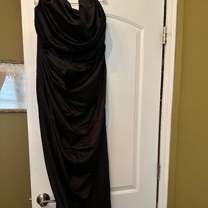 Black evening gown